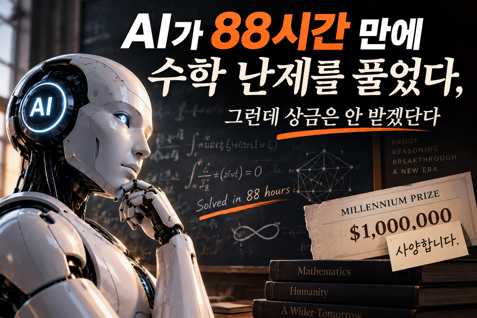 AI가 88시간 만에 수학 난제를 풀었다